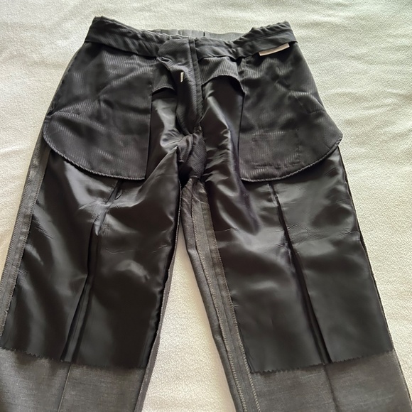 Kenneth Cole Awearness Grey Modern Fit Wool Blend Trousers, 35W x 30L - Picture 10 of 14